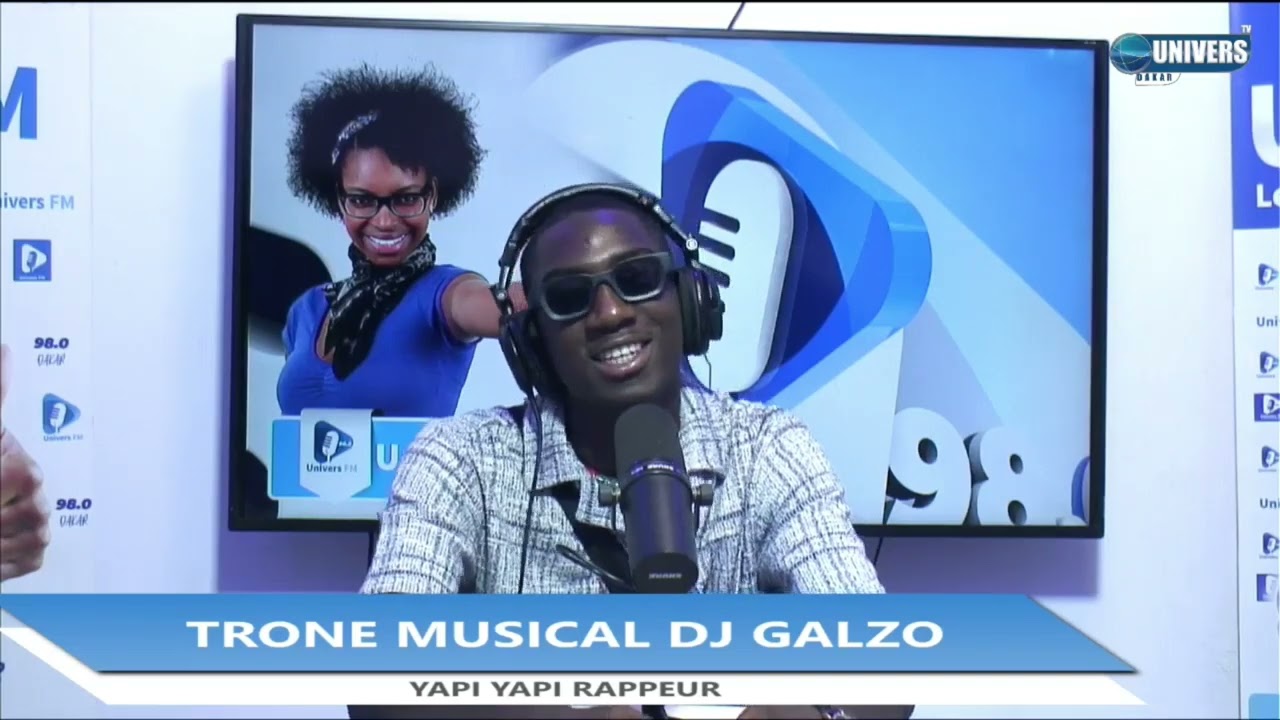 INTERVIEW AVEC YAPI YAPI SN SUR UNIVERS FM 98.0 DJ GALZO