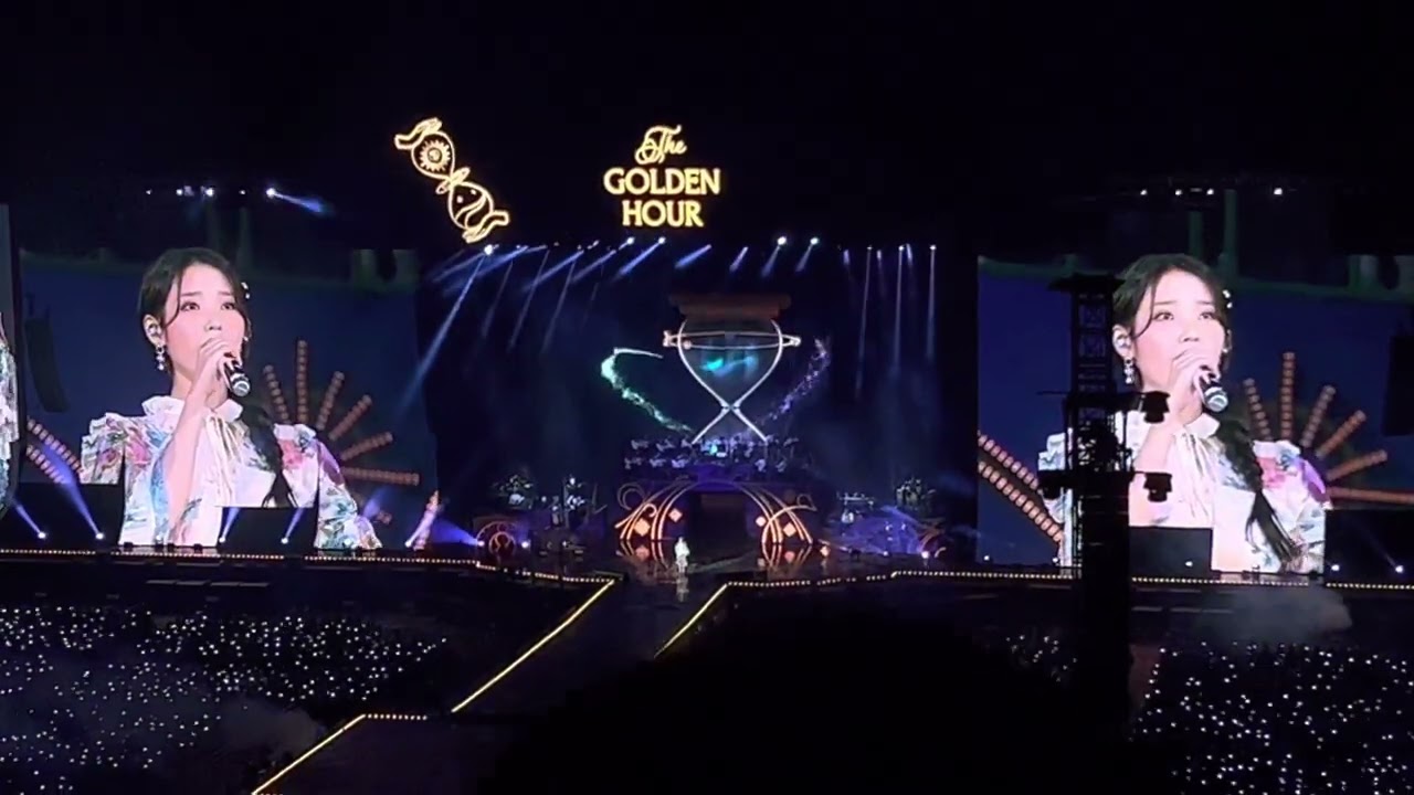 #아이유 IU 시간의 바깥 Above the time@220918 The Golden Hour 우리는 오렌지 태양아래 직캠