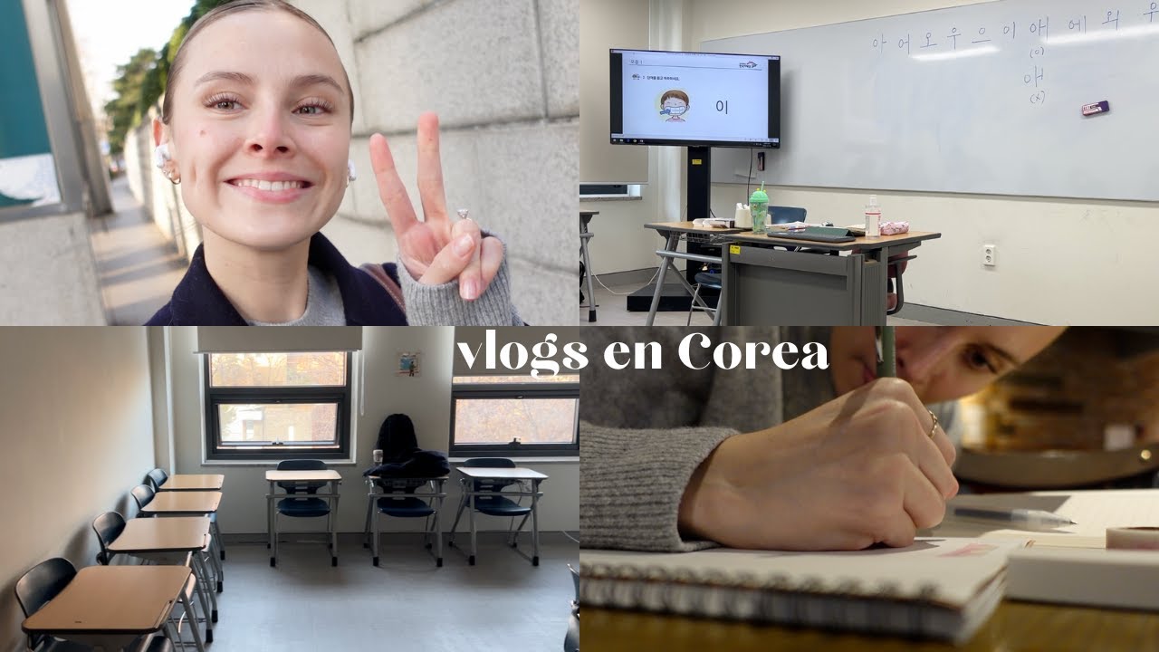 MI PRIMER DÍA DE CLASES EN COREA!! 📚