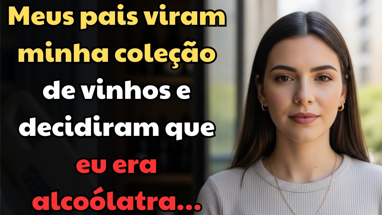 Meus pais viram minha coleção de vinhos e decidiram que eu era alcoólatra…
