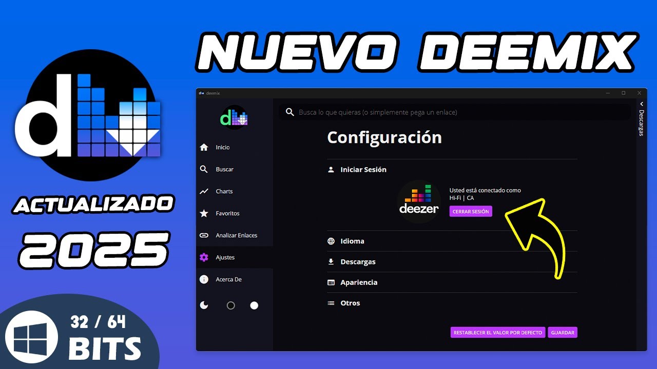 DeemixFix | DEEMIX 2025 ACTUALIZADO + ARL | Música FLAC / 320kbps