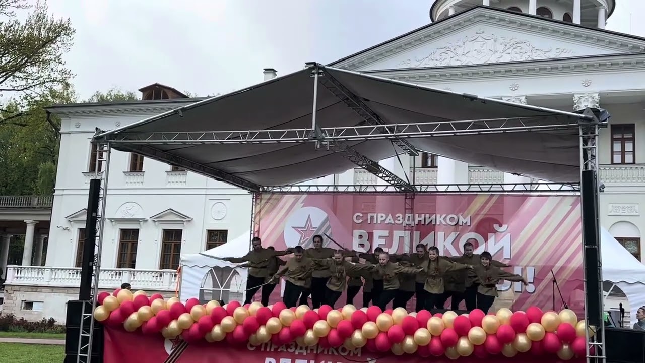 День Победы тачанка коллектив Ерошки 9 мая 2024