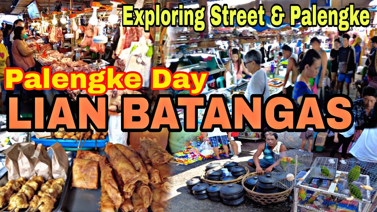 PALENGKE DAY EXPLORING STREET & PALENGKE of LIAN BATANGAS PHILIPPINES 🇵🇭 ANG DAMING SARIWANG SEAFOOD