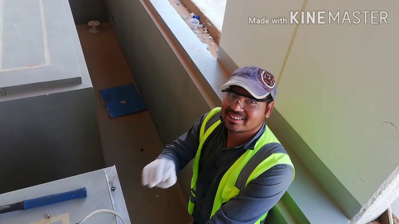 Installation of louver and motorized damper