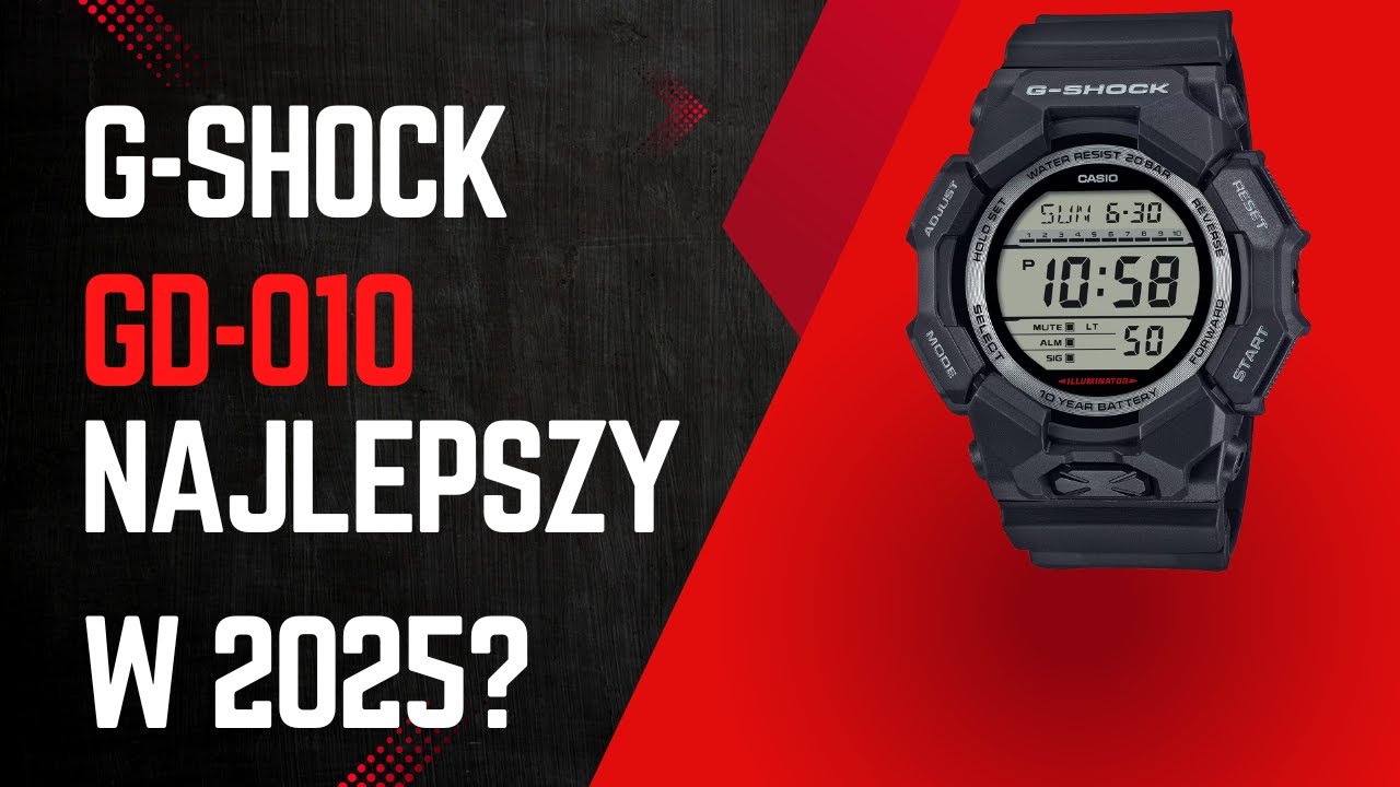 To NAJLEPSZY budżetowy G-SHOCK na rynku w 2025?🕒 Casio G-shock GD-010