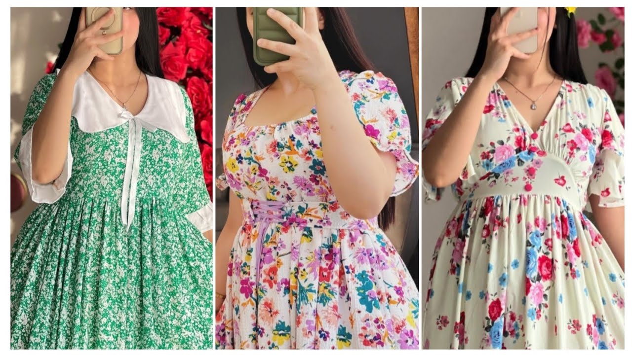 تشكيلة واسعة من موديلات قنادر صيفية 2025/ موديلات قنادر صيف 2025 للخياطة 🤩🧡