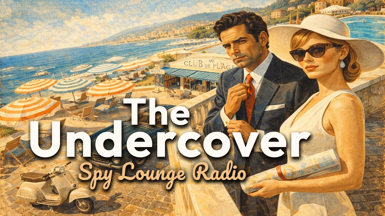 THE UNDERCOVER LOUNGE — 1960s Spy Jazz Lounge • Calm Focus Background Music