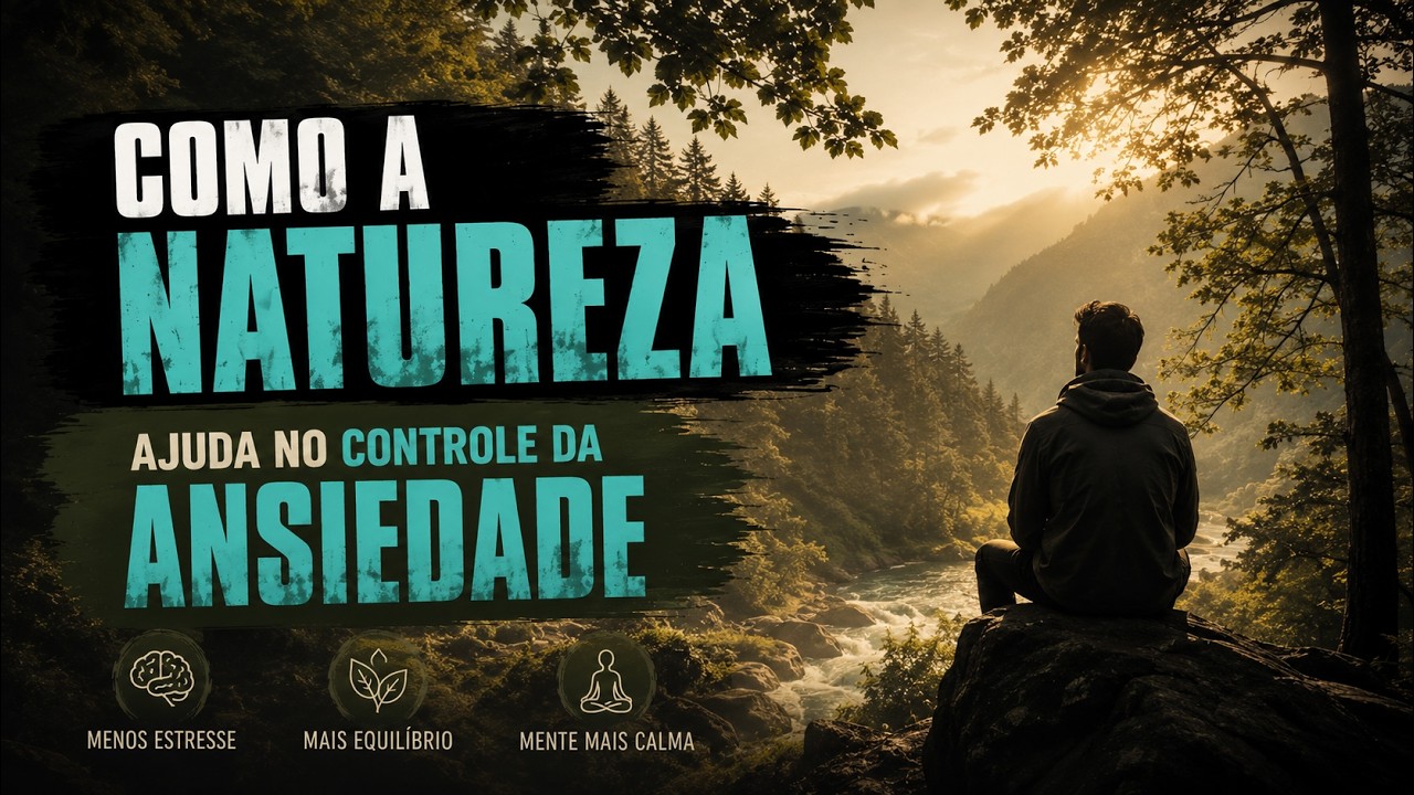 NATUREZA NO CONTROLE DA ANSIEDADE E DEPRESSÃO! Pesquisa confirmou o poder da natureza