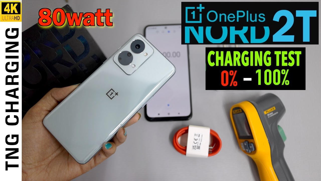 ONEPLUS NORD 2T 5G - Charging Test (0% - 100% ) | Charging time