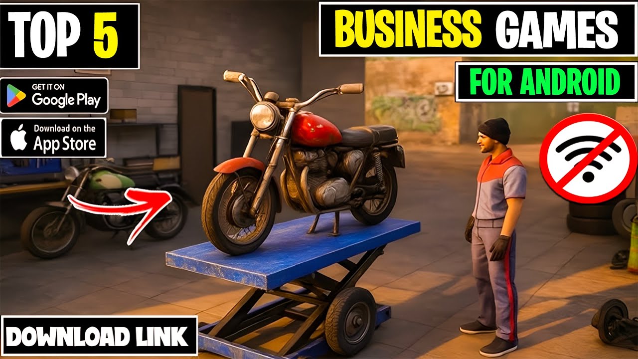Top 5 Best Offline Business Games For Android || Best Business Games Offline 2026