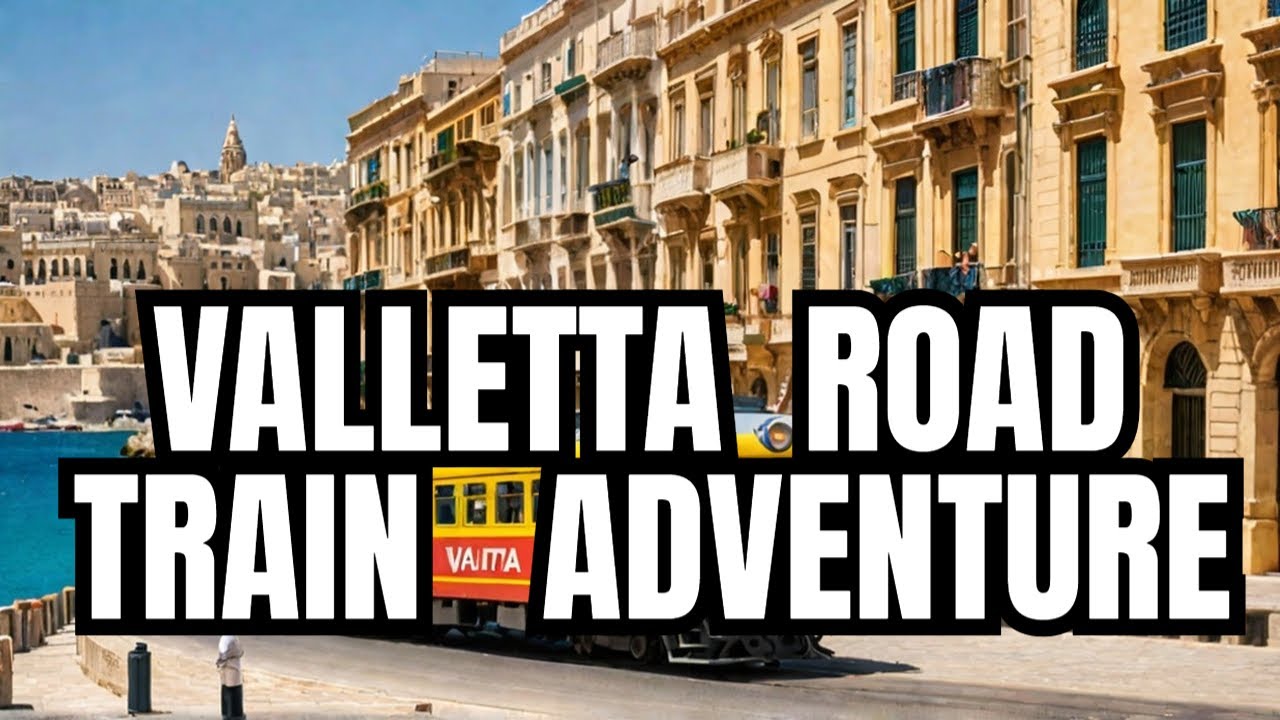 Sightseeing Tour Of Valletta On The Grand Harbour Road Train | Discover Malta's Stunning Landmarks!