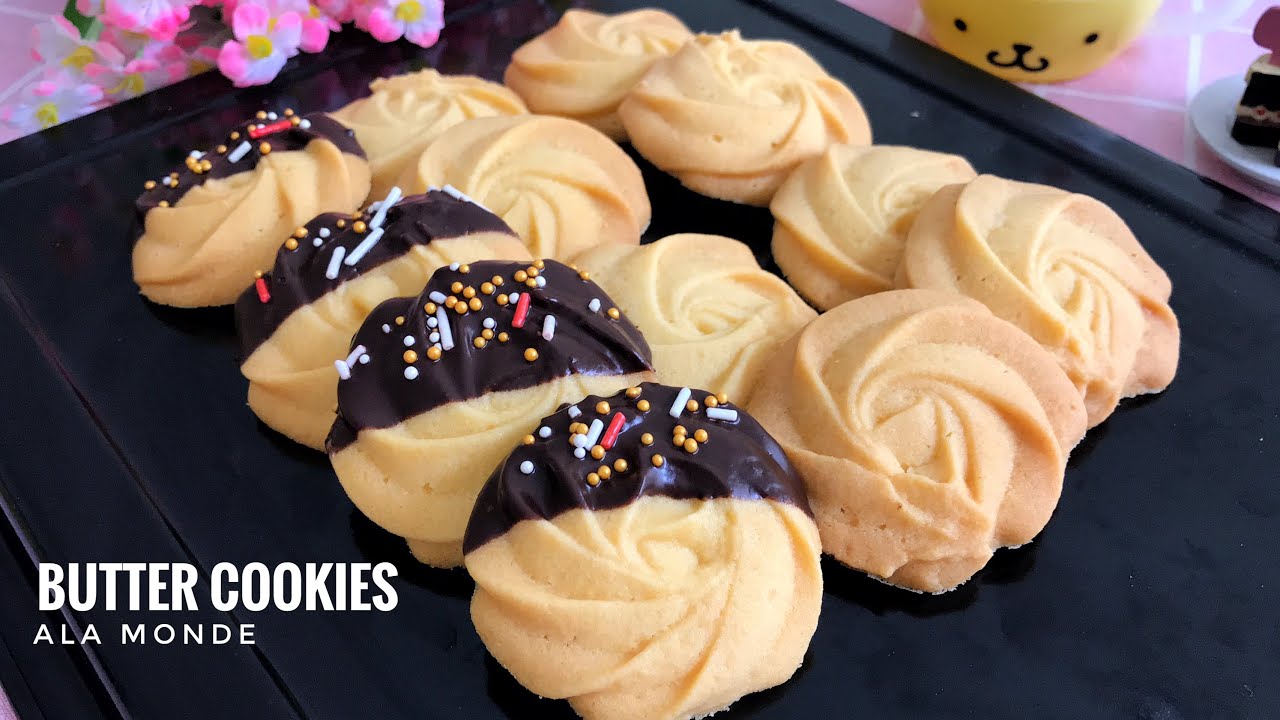 Renyah & Lumer di Mulut! Butter Cookies ala Monde