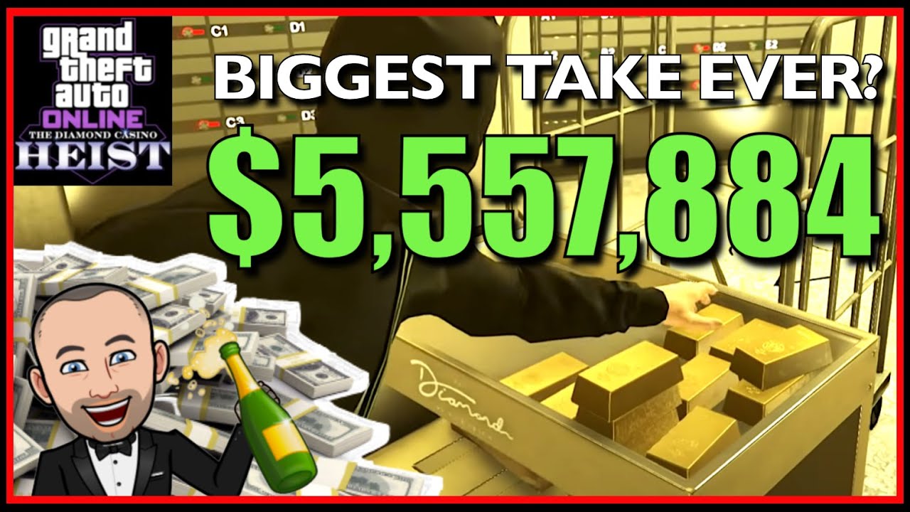 GTAV | Casino Heist | Former WORLD RECORD $5.5m | Silent & Sneaky | Hard Mode