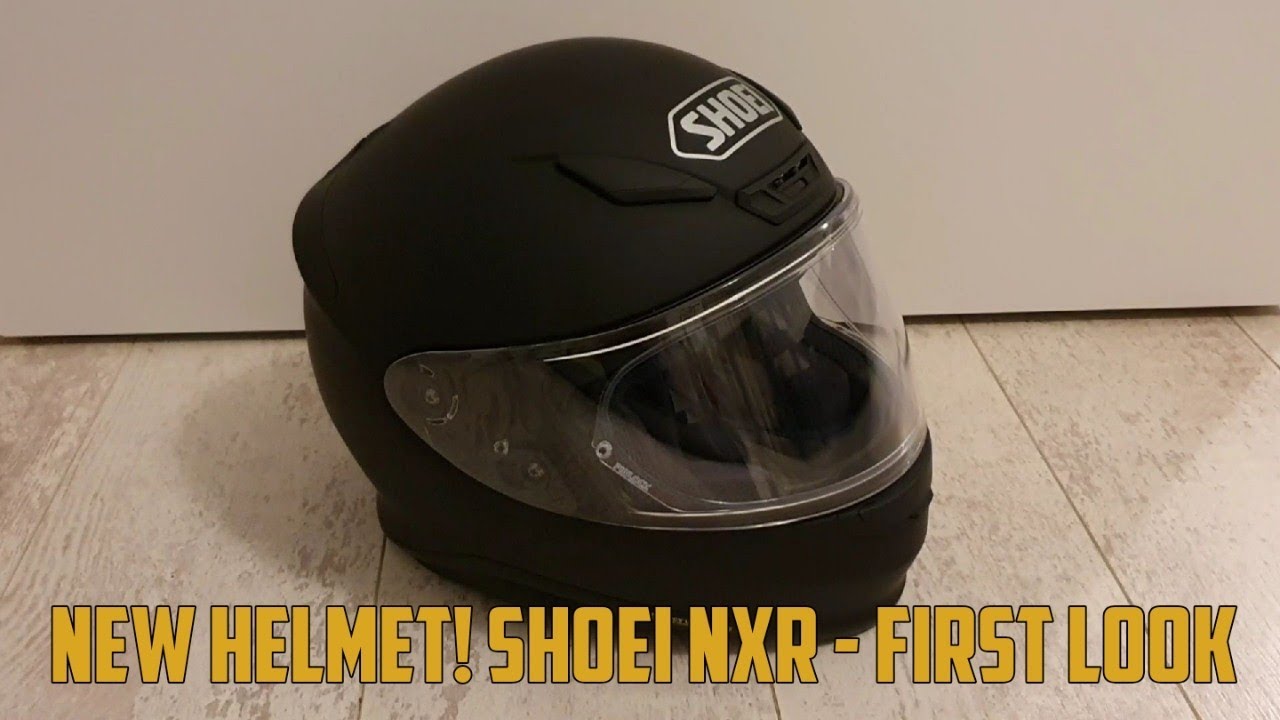 New helmet! - A first look at my new Shoei NXR  helmet - currently on offer!