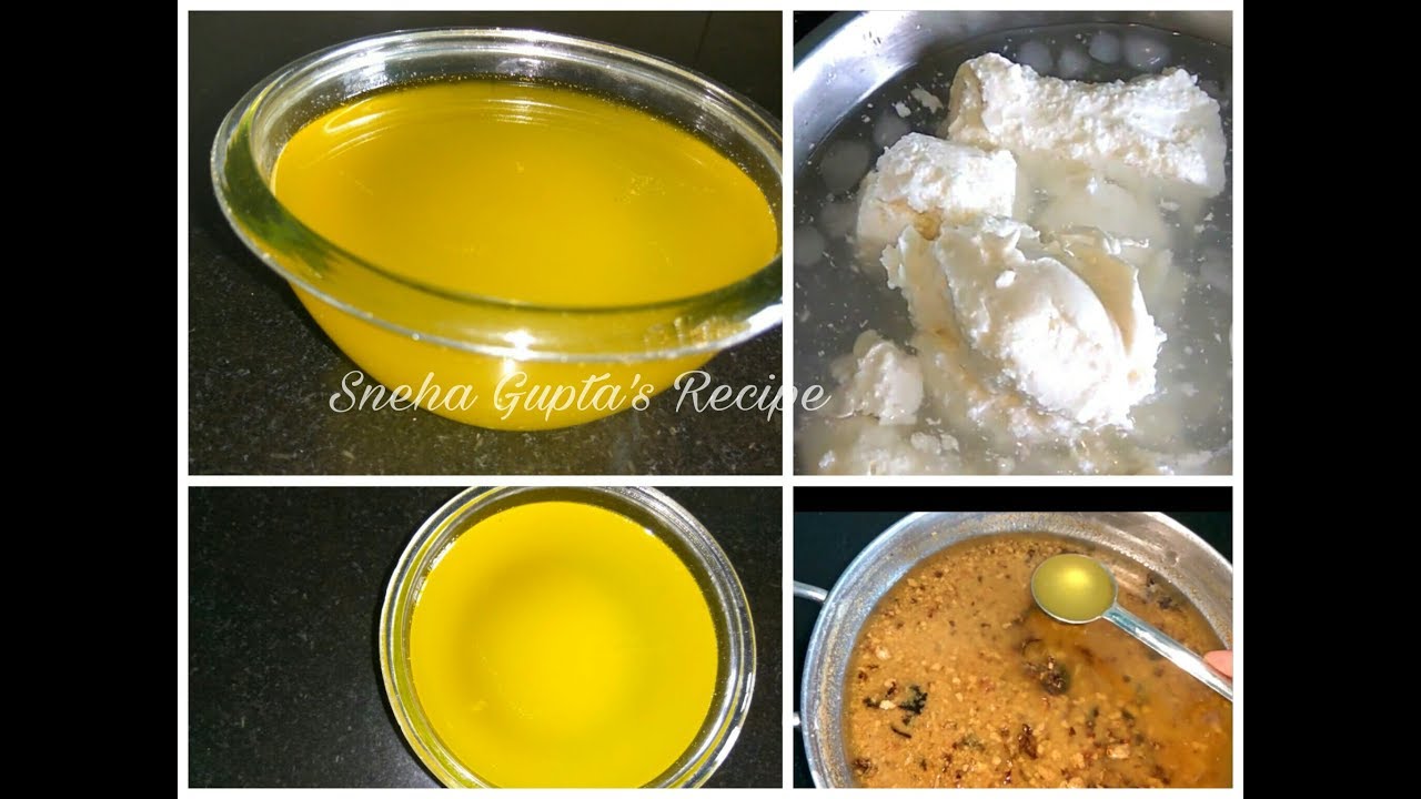 Make Pure Ghee with milk malai/Butter/Homemade Clarified butter Recipe in Hindi