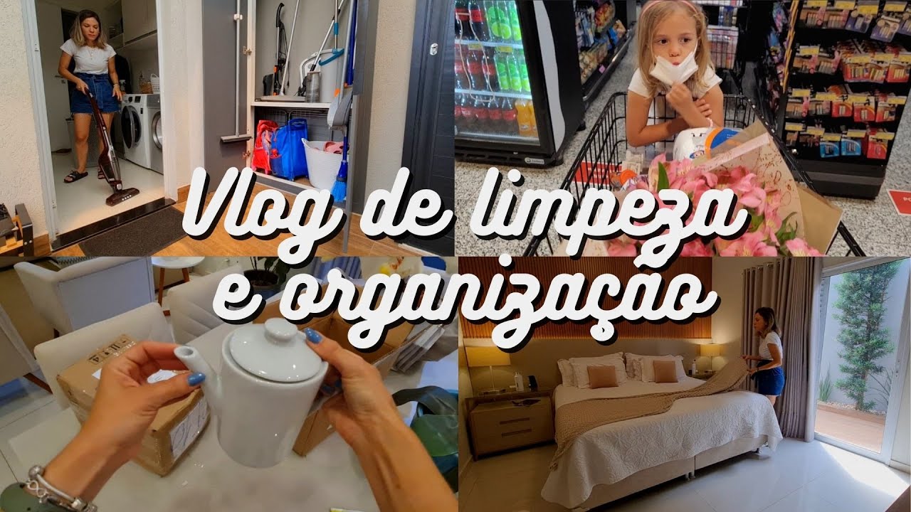Limpando e organizando a casa | maquiagem para o dia a dia | comprinhas e supermercado
