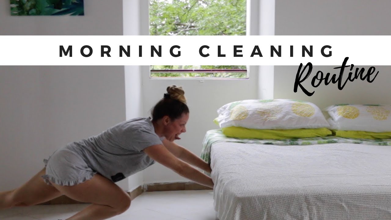 MORNING CLEANING ROUTINE: PULIAMO TUTTA CASA!
