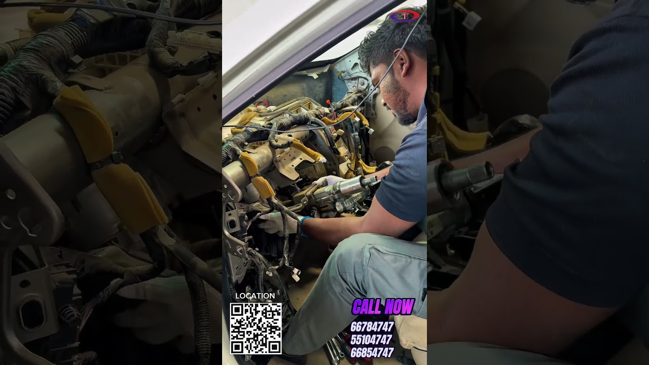 Nissan Xtrail AC evaporator replacement #automobile