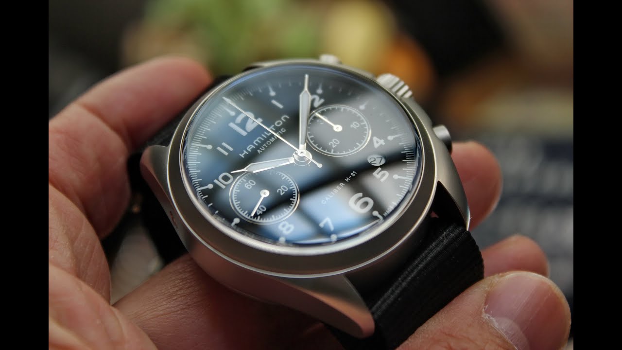 Hamilton Khaki Aviation Pilot Auto Chrono H76456435 漢米爾頓飛行錶.機械錶