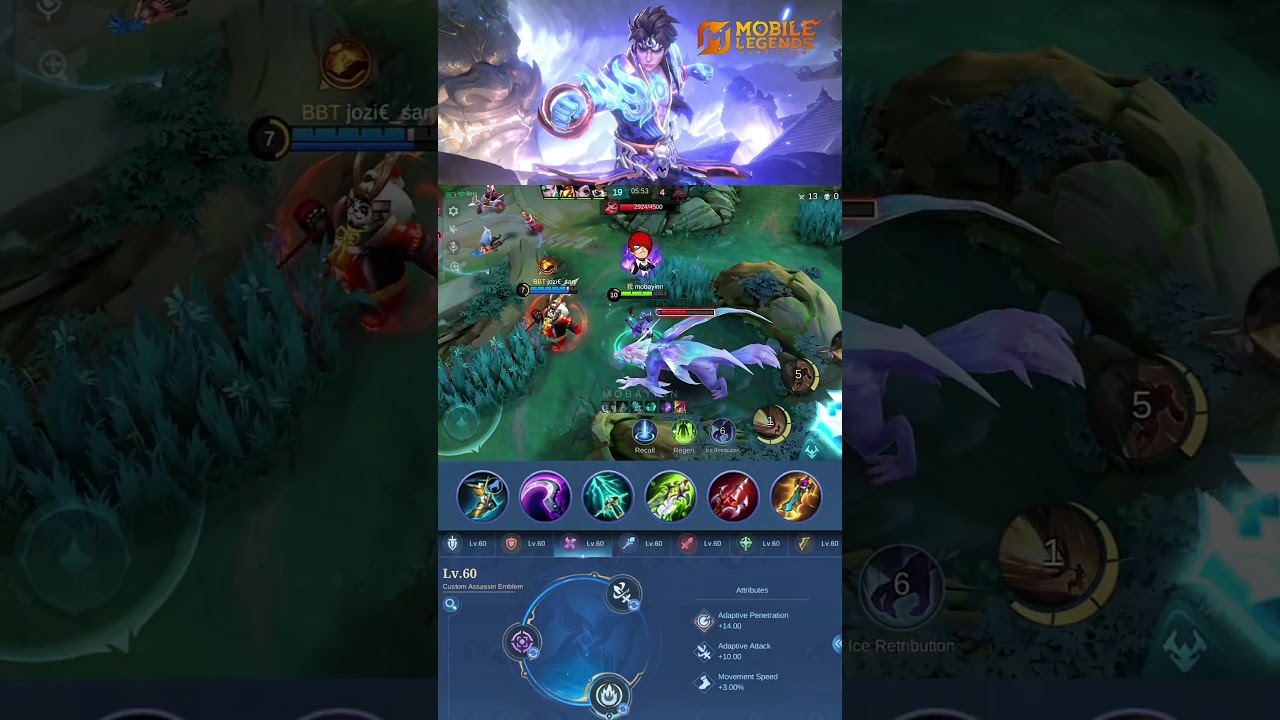 Yin Vs Karina In Jungle Broken Build🔥- MLBB