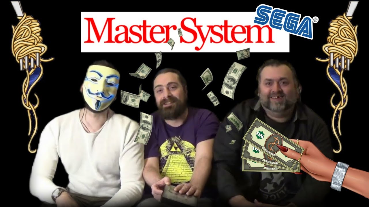 MANGE DES PÂTES Master System - Sélection de 5 jeux chers sur Sega Master System