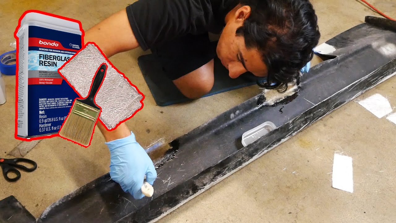 How To Fix A DESTROYED Body Kit YOURSELF!