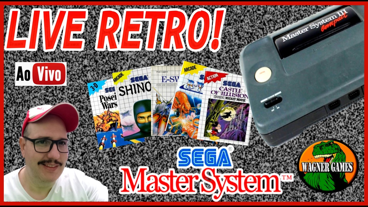 LIVE   RETRO Games Master System 3 ''Domingo''