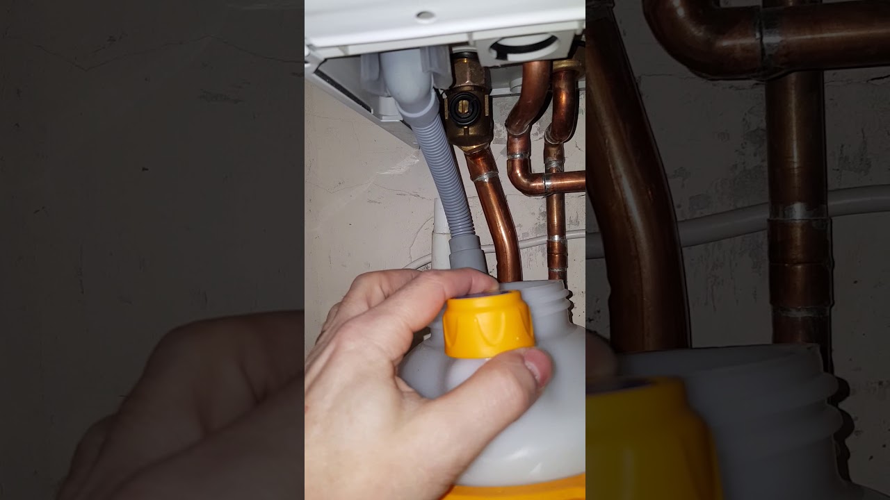 F28 Error! Gas boiler stopped - How to fix condensate problem on gas boiler