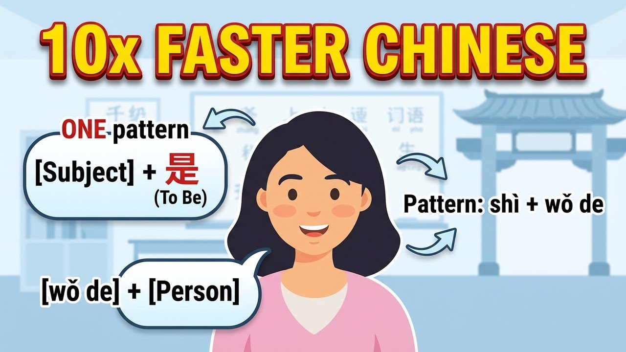Learn Chinese 10x Faster With This ONE Pattern