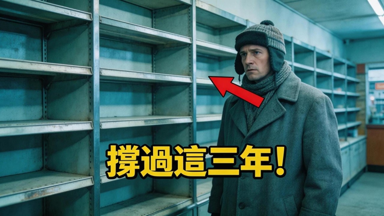 借鑒蘇聯解體：當超級大國轟然倒塌，普通人如何度過物資匱乏的三年？（90年代生存實錄） #末日生存方舟