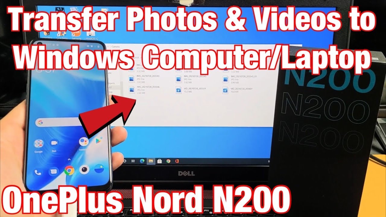 OnePlus Nord N200: как копировать фотографии и видео на компьютер с Windows, ПК или ноутбук