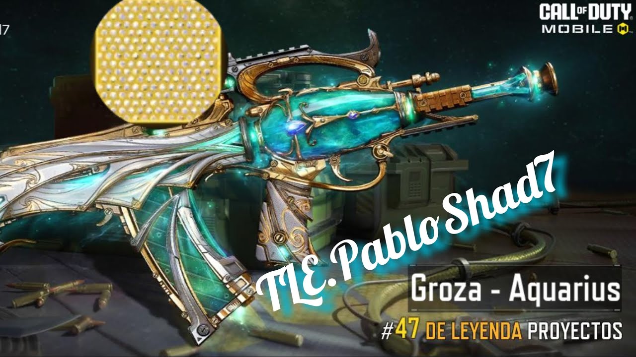 Groza Legendaria Acuario 💪🏻🔥 ahora sí MVP Nice  👍🏻 si pega 🤜🏻
