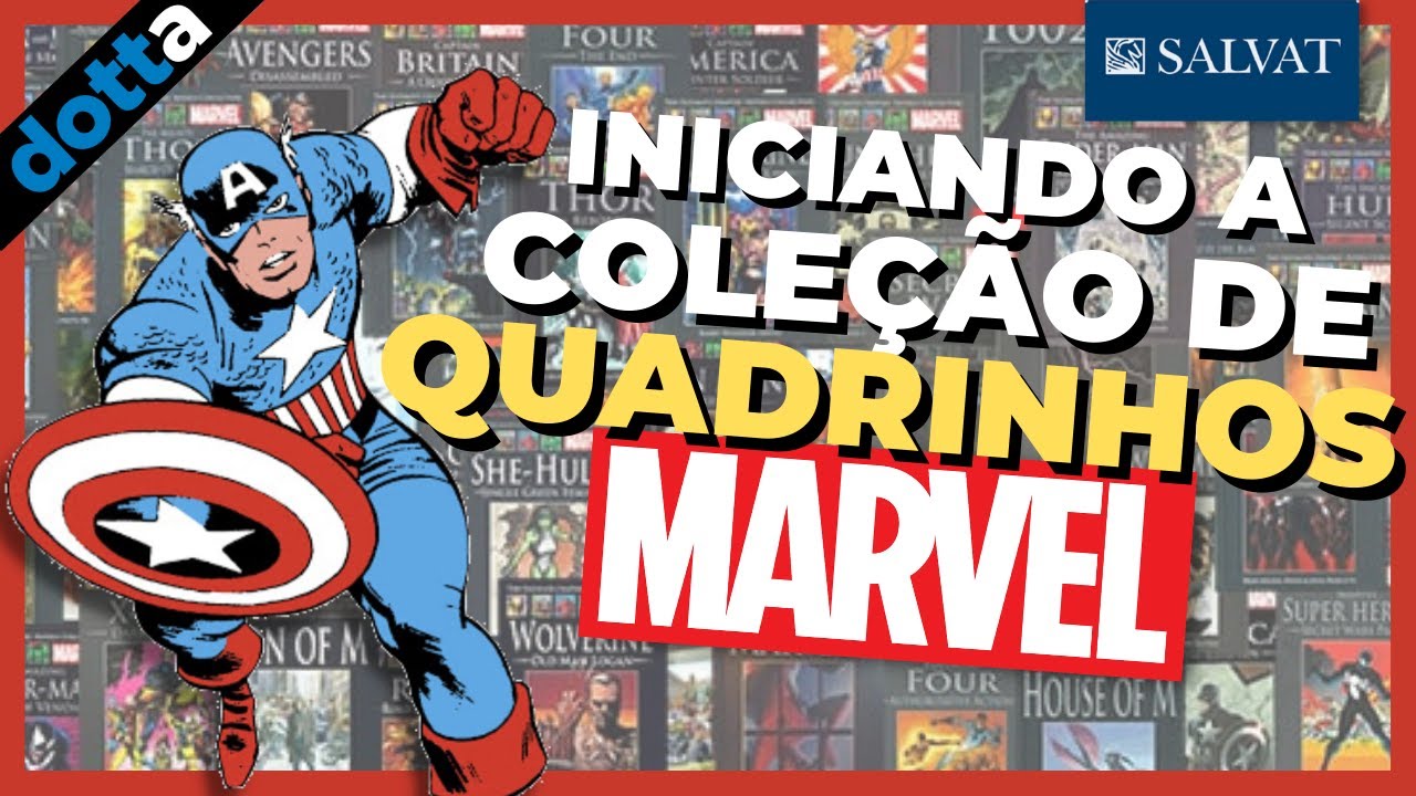 VOU COMEÇAR A COLEÇÃO DE GRAPHIC NOVELS MARVEL DA SALVAT.