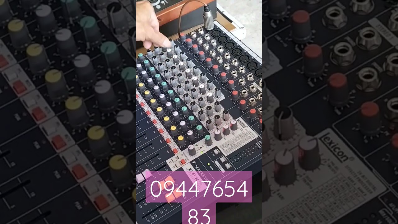 mixer b&atilde;i đức t&agrave;i audio