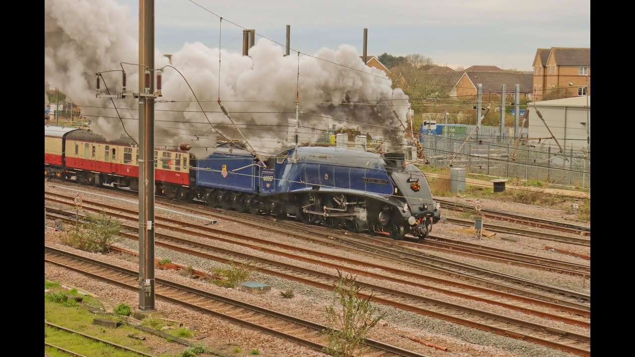 60007 Sir Nigel Gresley | 44871 | The White Rose - Double Steam at Peterborough - 16th November 2024