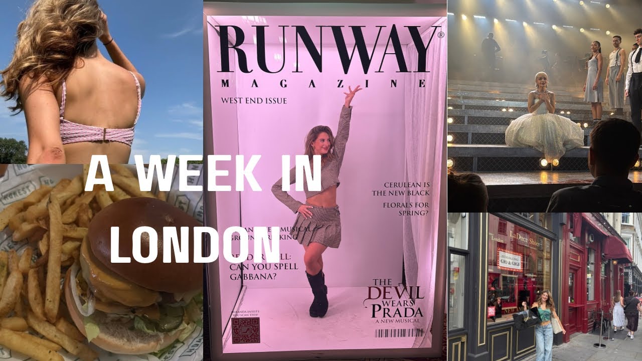 A week in London (theatre, dance classes and uni shopping)