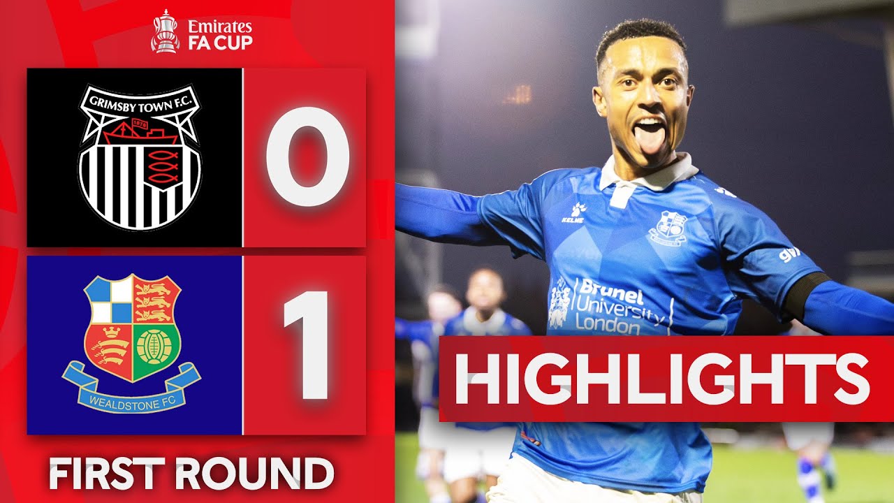 Non-League Wealdstone Second Round Bound! | Grimsby Town 0-1 Wealdstone | Emirates FA Cup 2024-25