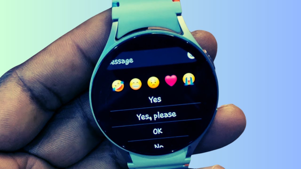 Replying to Facebook, Instagram, Twitter, and Telegram Messages on Galaxy Watch 7 Directly