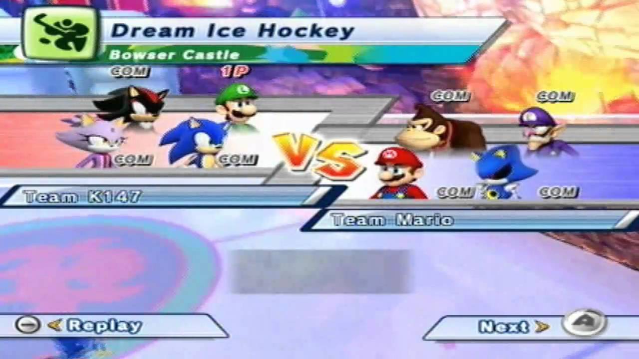 Mario and Sonic at the Olympic Winter Games Playthough [Team] [Day 15]