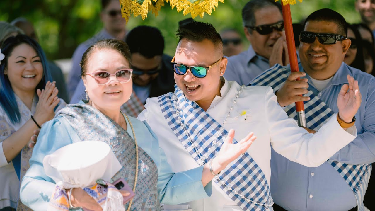 Lao Wedding Groom Parade (Hae Keuy)