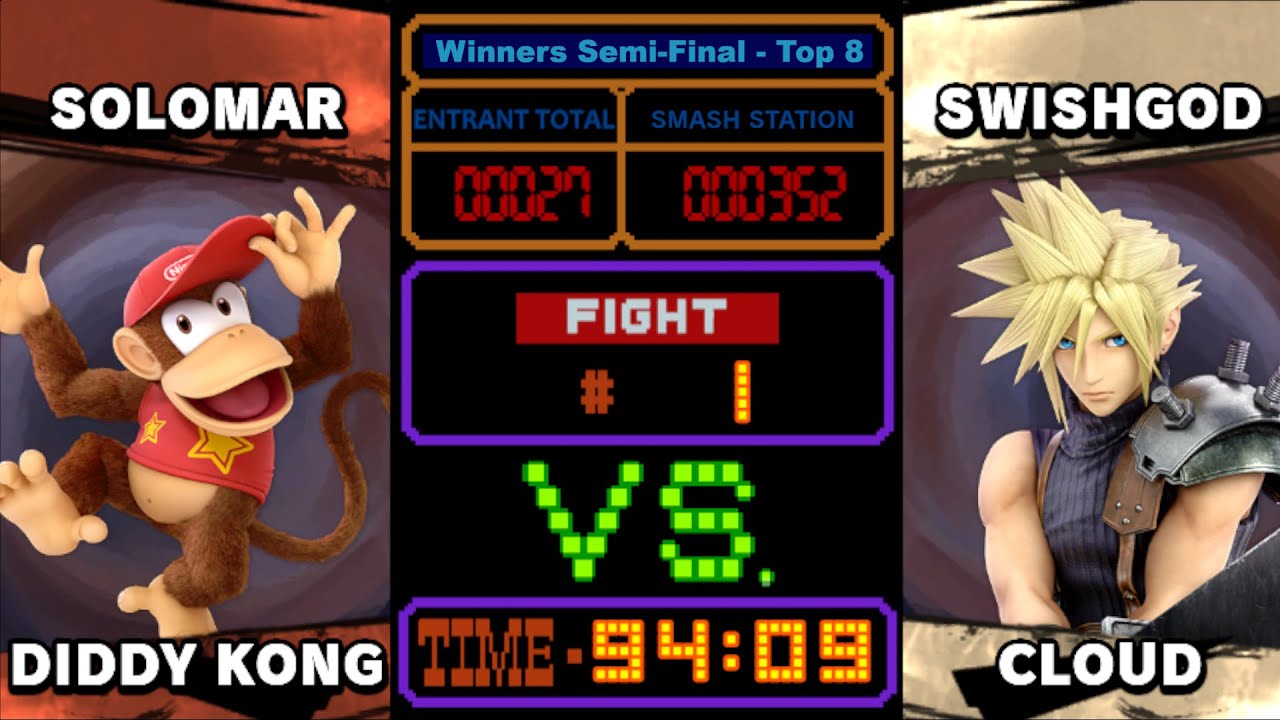 Smash Station: #352 - y2K | Solomar vs DreamOn | Swishgod - Winners Semi-Final - Top 8