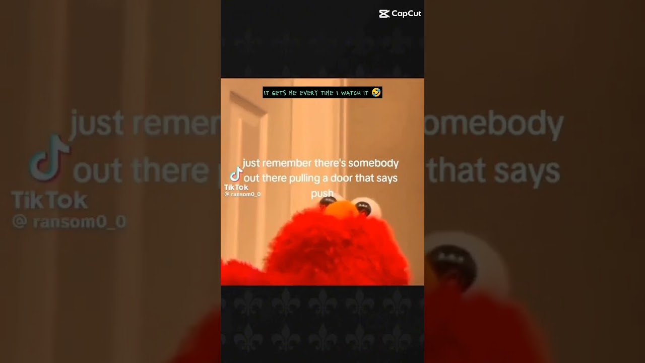 Elmo being a savage 🤣👹