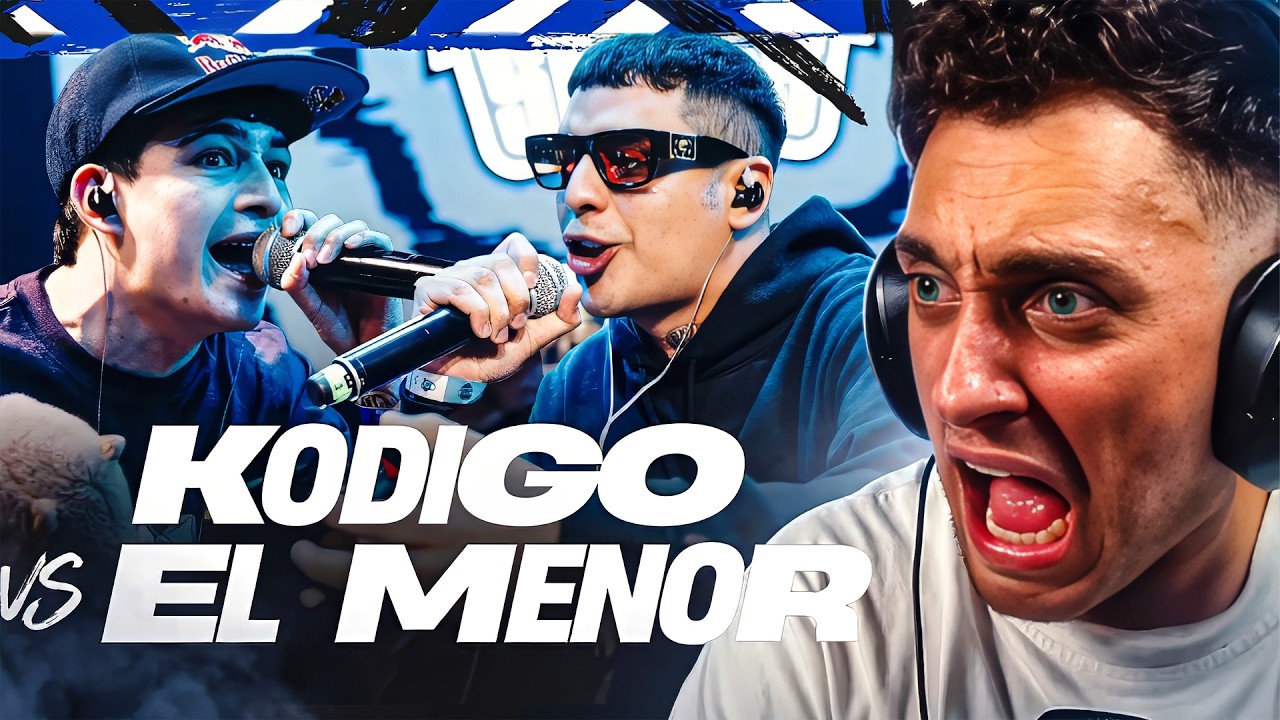 LA CABRITA DE RECORD 🐐 BLON reacciona a EL MENOR VS KODIGO en FMS Chile