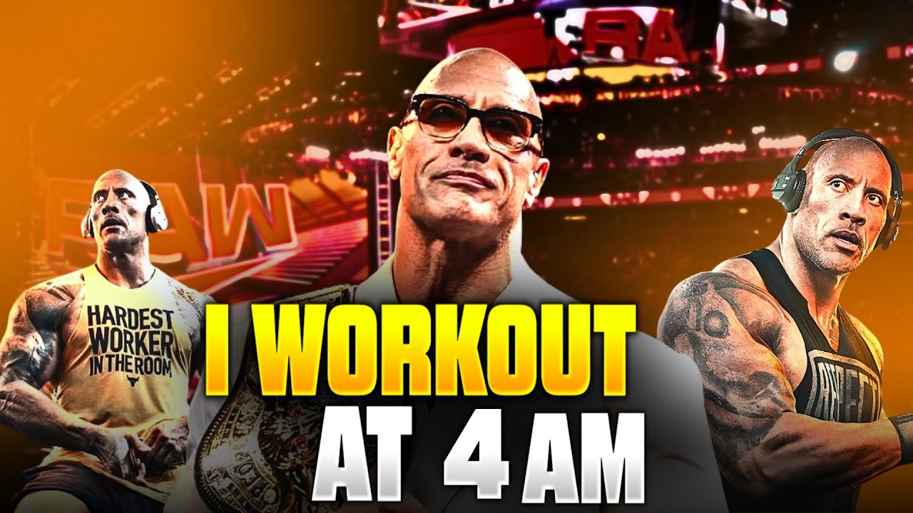 The Rock&rsquo;s Savage 4AM Workout Routine 🔥