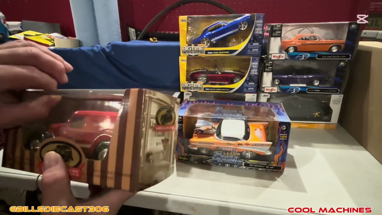 More of those 1:24 Machines agreed on, instead put online to sell.