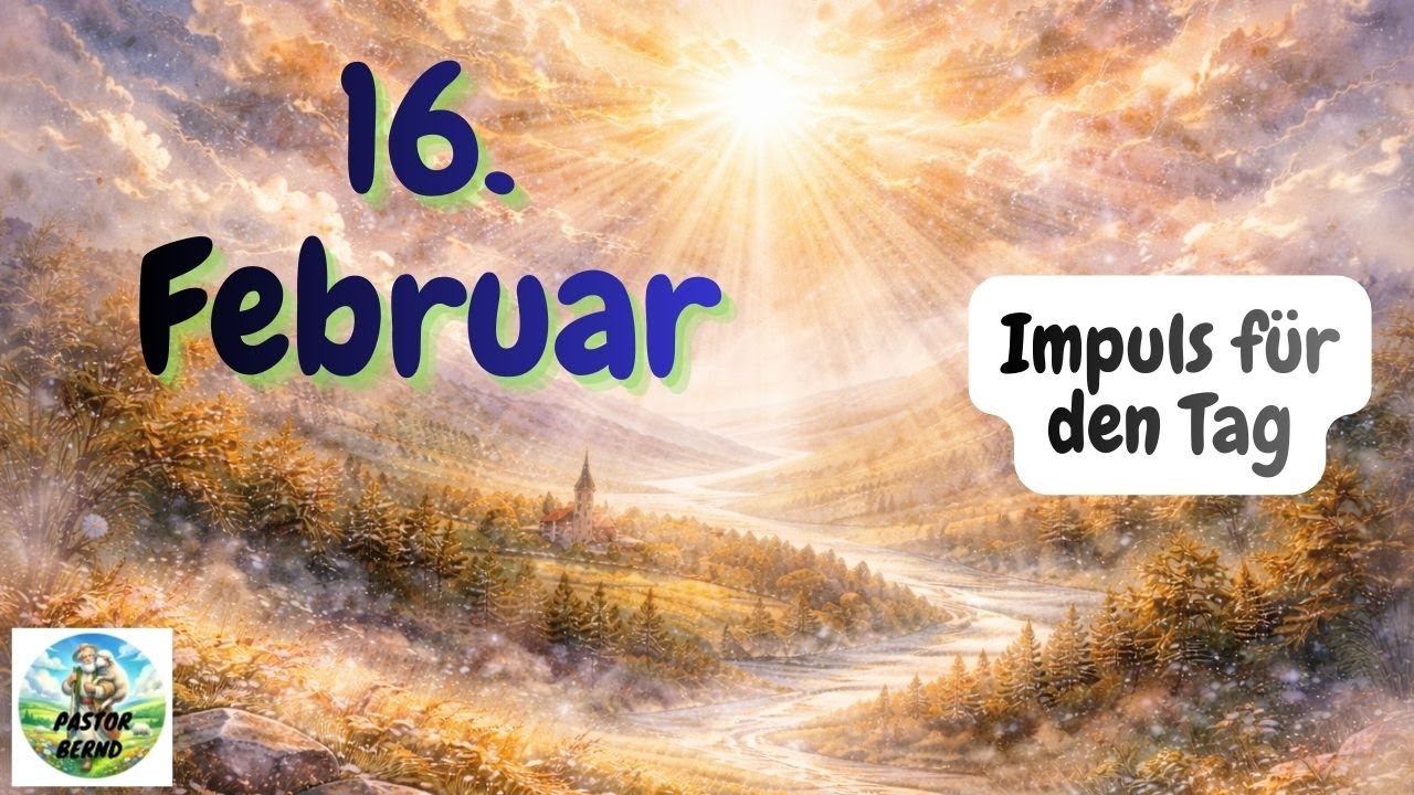 Impuls für den Tag - 16. Februar 2026 – Pastor Bernd