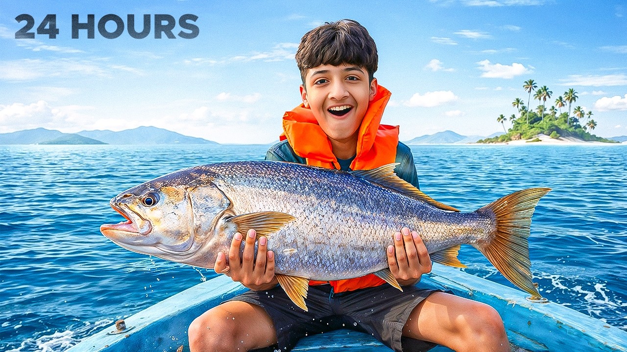 EAT ONLY WHAT WE CATCH FOR 24 HOURS !