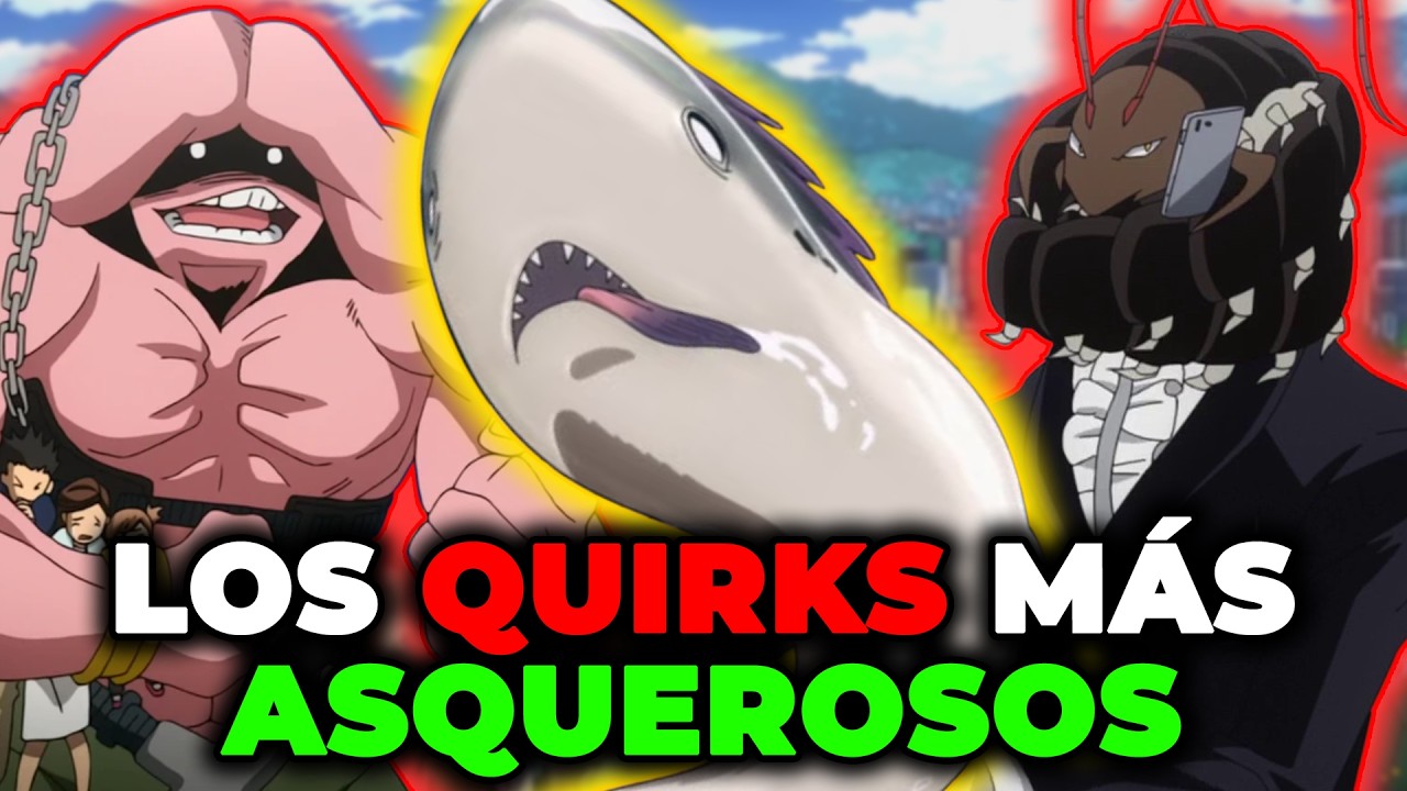 🤮 Top 10 QUIRKS más ASQUEROSOS de BNHA 🔥 | Boku No Hero Academia 🚀
