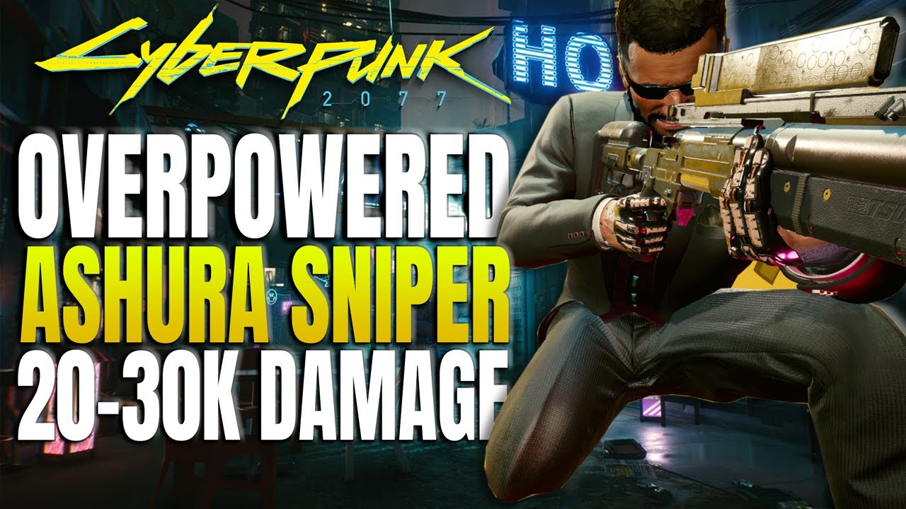 Cyberpunk 2077 - BEST SNIPER RIFLE, ASHURA | How to Unlock & Build Tips