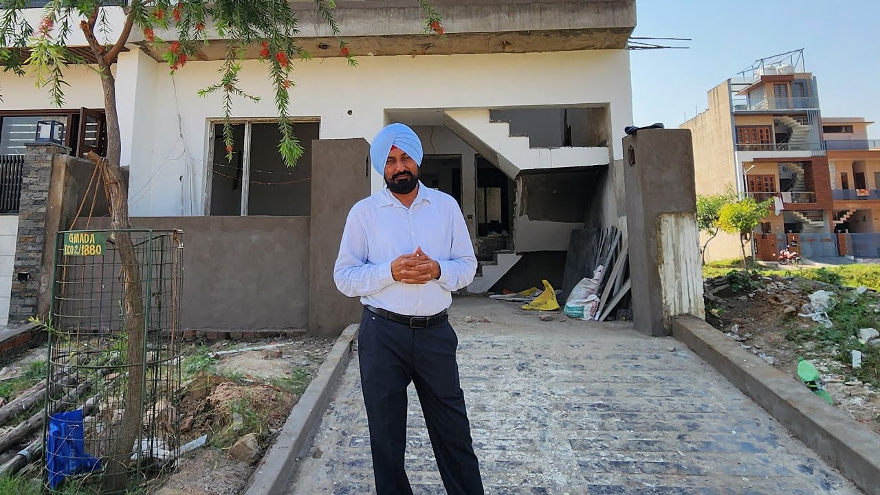100 Yard Modern Villa Near PGI & Punjab University | New Chandigarh | Ready To Move Villa For Sale